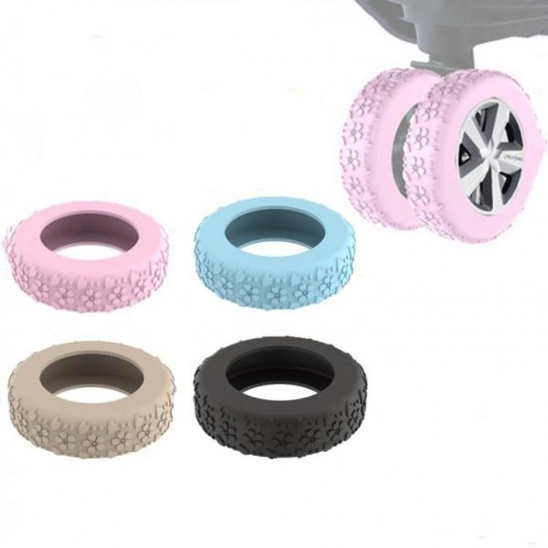 캐리어 바퀴 보호대 여행 충격 흡수 휠커버 무소음 덮개 의자 선반 항공 교체