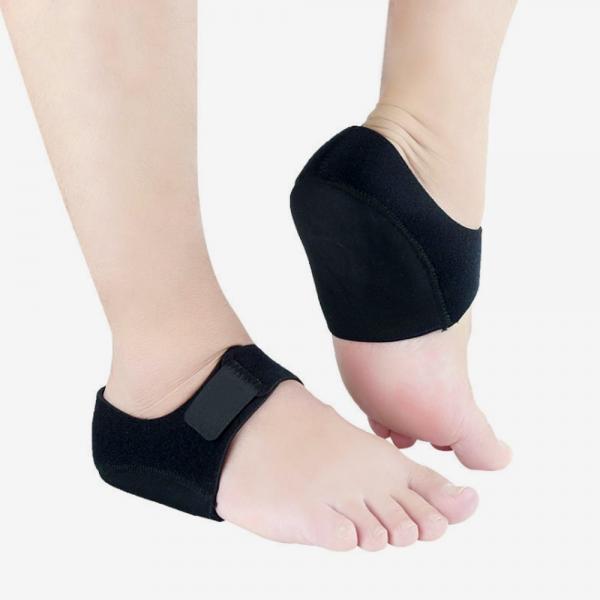 폭신온 충격흡수 뒤꿈치보호대 쿠션패드 (L 블랙)