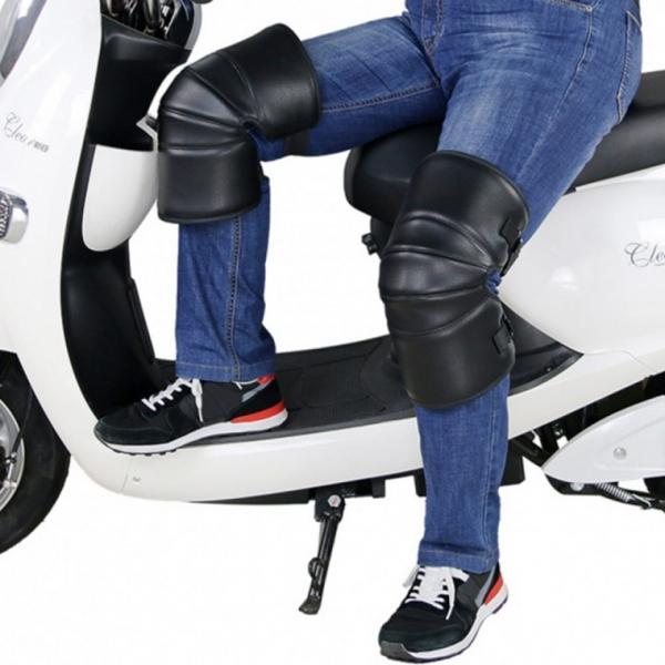 레더리 오토바이 방한 보호대 -DT