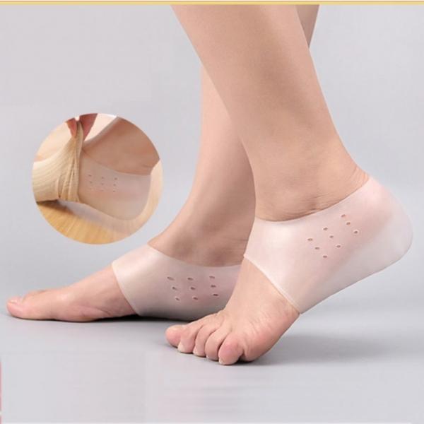 실리콘 보습 발꿈치 보호대