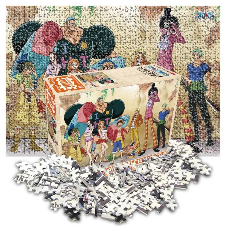 학산문화사 원피스 직소퍼즐 1000pcs (밀짚모자 해적단)