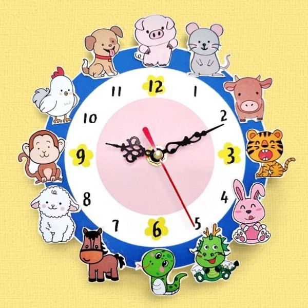 12간지 동물 벽시계 만들기(1인개별포장)