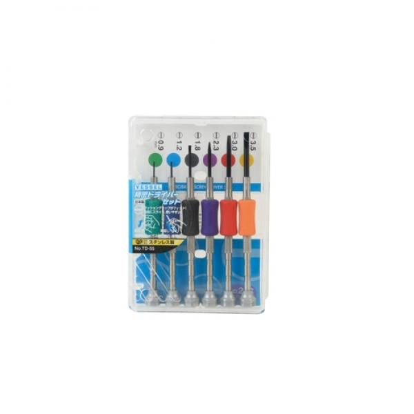 베셀 시계드라이버세트 TD-55(-) (6PCS) (2636058)