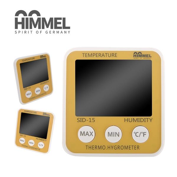 HIMMEL힘멜 스마일 온습도계 SID-15]고급선물용/집들이선물/온도계/조리용온도/조리용타이/습도계/조리용시계