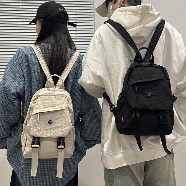 남여공용 여성 남자 학생가방 경량 등산 캔버스 여행용