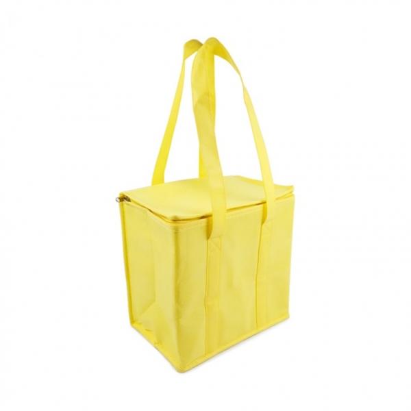 Kimspp 노랑 쿨러가방(13L) 피크닉 보온보냉가방 시장가방 쿨러백 판촉용가방