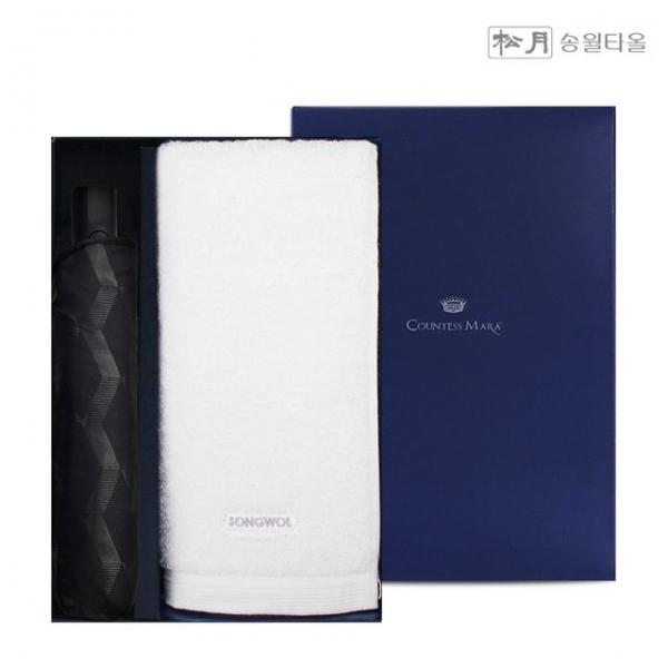 송월타올 포인트 200g 1P+CM 3단 큐브완자우산 1P세트