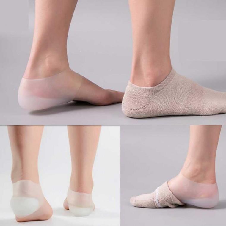 여자 남자 키높이 깔창 양말 신발 티안나는 구두 패드 실리콘 발깔창 워킹 여성 중년