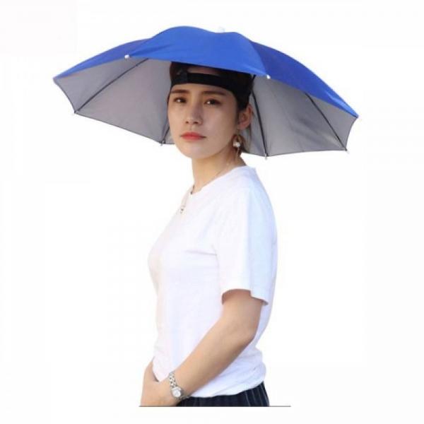 우산모자 65cm 양산 낚시 머리에쓰는 햇빛가리개 우양산