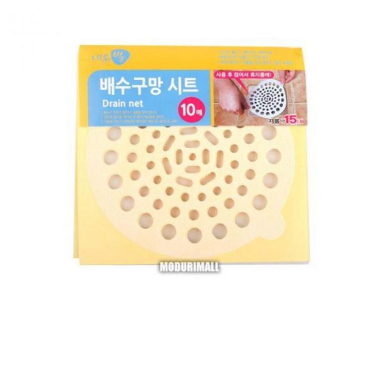 배수구망 시트10매 배수구덮개 배수구거름망 일회용배