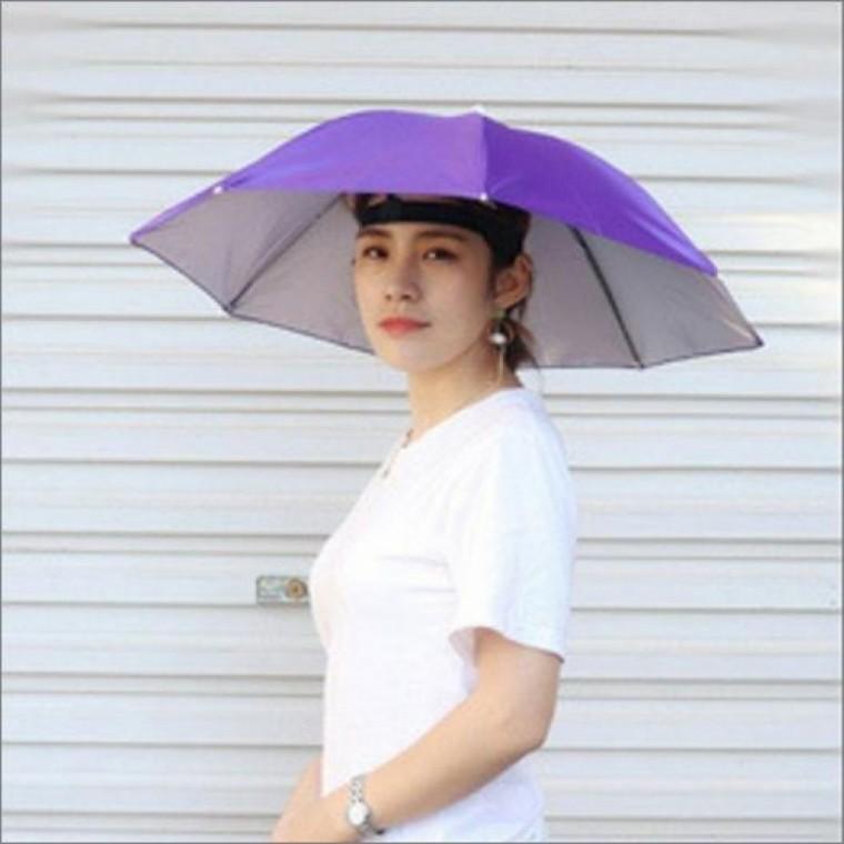 우산모자 65 우양산 낚시 햇빛가리개 머리에쓰는 양산
