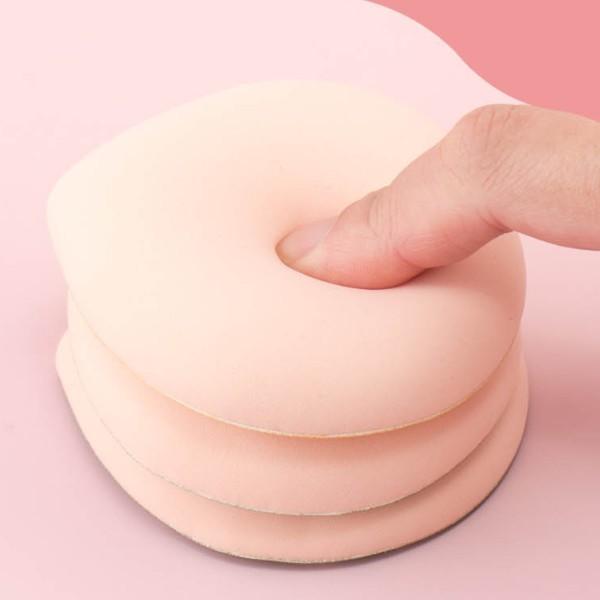 저자극 쫀득한 소재 부드럽고 매끄러운 피부표현 밀착 페이스 메이크업 쿠션 퍼프