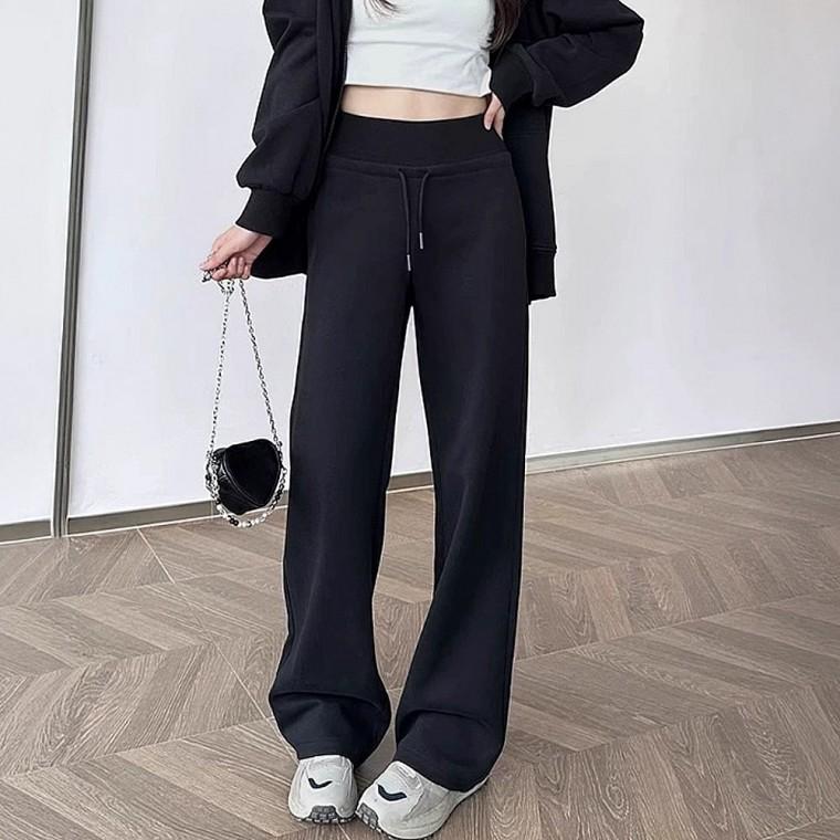 팬츠 데일리 와이드 여성 유행 인기 추리닝 패션 바지
