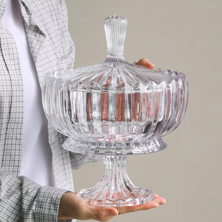 다용도 유리 스탠드 글라스자 펌킨 저장용기 대 2.2L