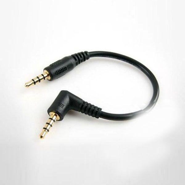 coms 스테레오 젠더(3.5M ㄱ 3.5M -) 4극 꺾임 14cm