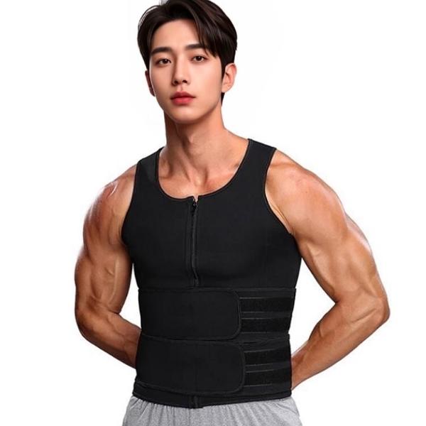 허리지지 복부 투복대 남자 보정 나시