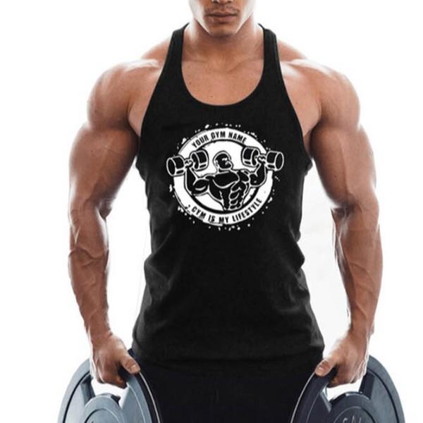 운동복 머슬핏 운동나시 짐웨어 헬스 나시티 덤벨맨