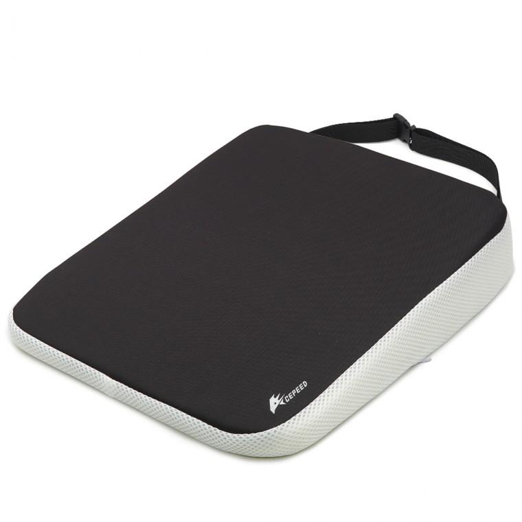 ACEPEED 차량용 키높이방석 높이조절 방석 경사 AP16 섬유 블랙 8cm