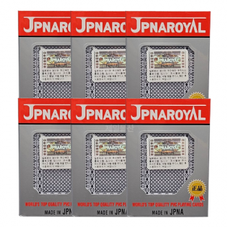 JPNA 홀로그램 트럼프 카드 고급 포커세트 반사형 6개