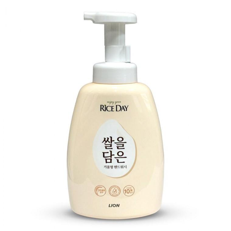라이온 라이스데이 쌀 거품 버블 핸드워시 핸드솝 500ml
