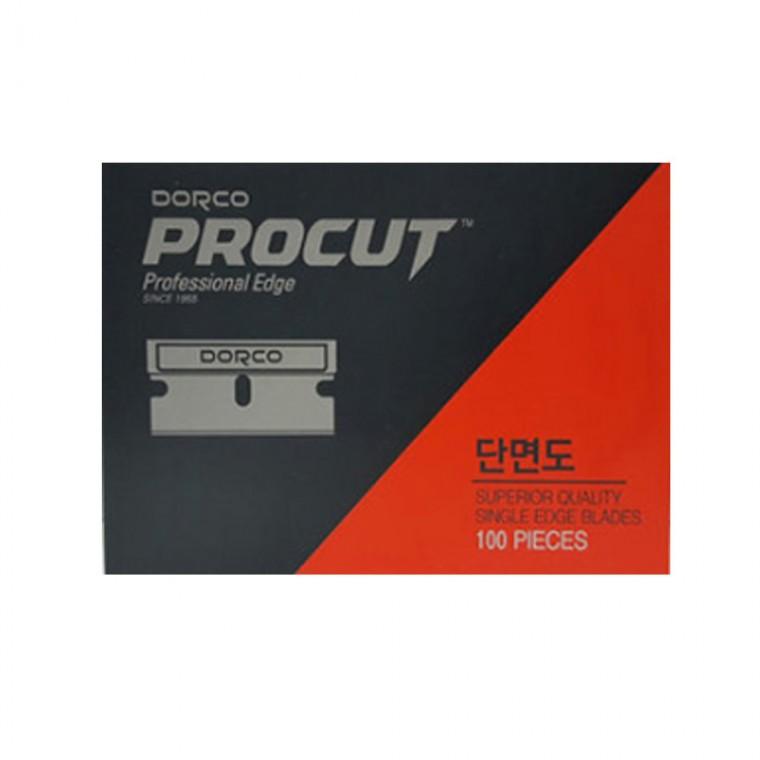도루코 화장 단면도 면도날 100P 박스