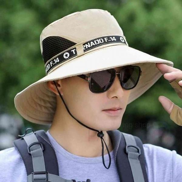메쉬 등산모자 2p 베이지 아웃도어모자 낚시모자 남성벙거지모자 등산모자햇 챙넓은모자