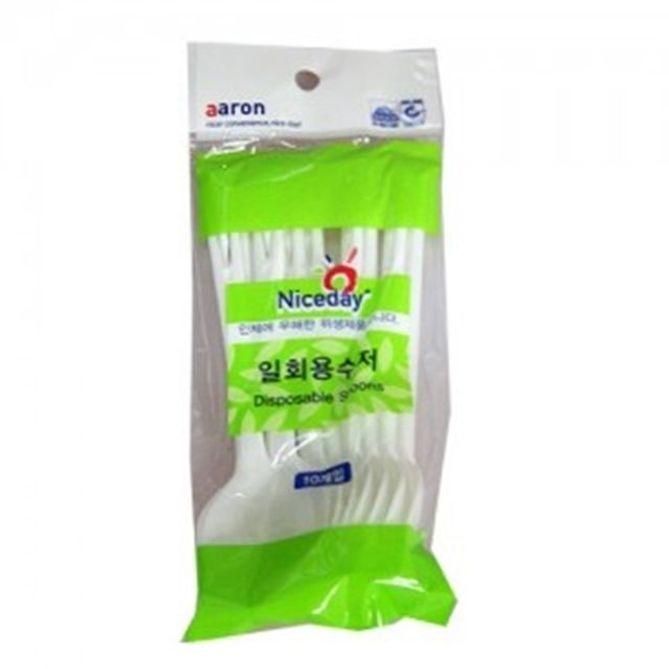 플라스틱 재질 일회용수저-고급