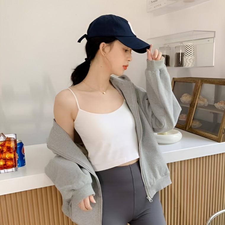 언더붑브라탑나시 크롭 편안 이너