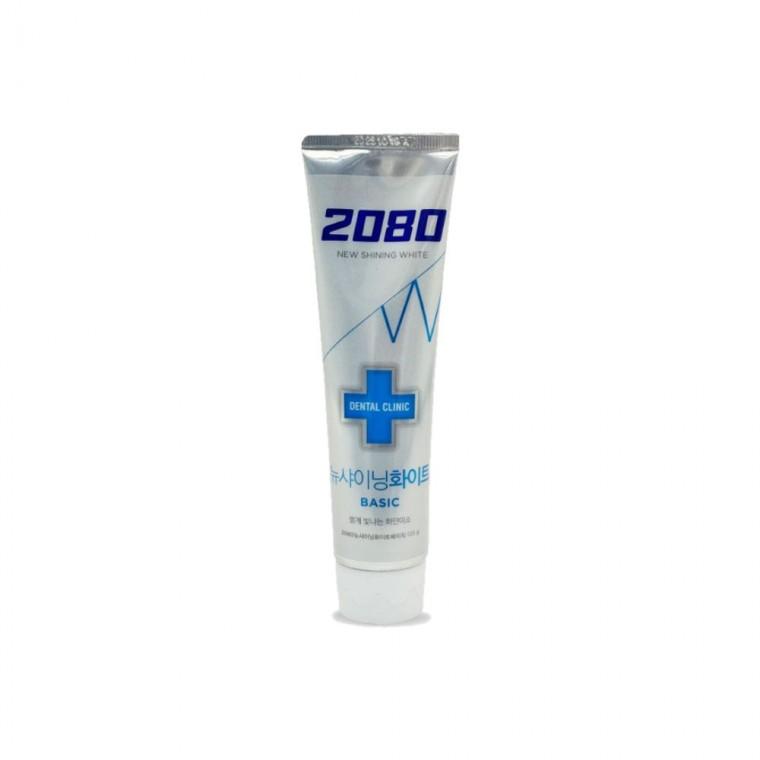 2080 뉴샤이닝 화이트 베이직 치약 125g 1개입