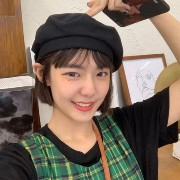 여성 베레모 베이직 헌팅캡 빵 화가 뉴스보이 모자