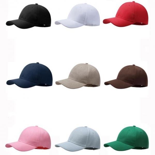 심플 무지 볼캡모자 야구모자 남녀공용 사이즈조절 대두 가능