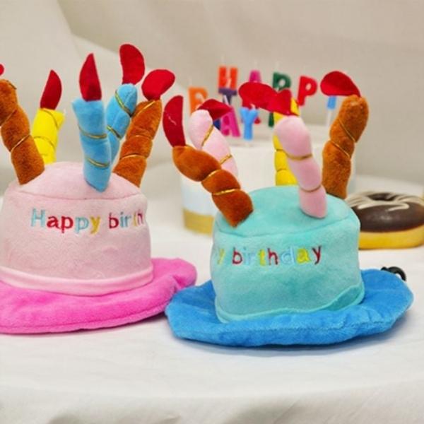 WL 생일초 모자(대)_색상랜덤