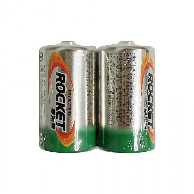 f망간건전지2P (로케트 D형 R20) 1.5v 무수은 무카드뮴