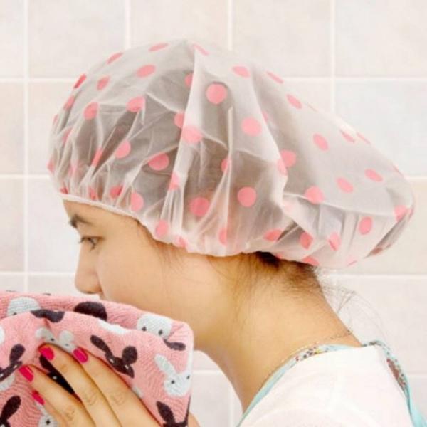 방수헤어캡 사우나모자 샤워모자
