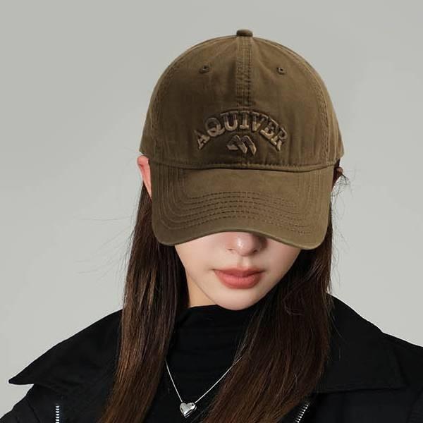 영문 모자 자수 빈티지 캐주얼 데일리 여행 휴가 클래식 부드러운 소재 스트릿 편안한 착용감