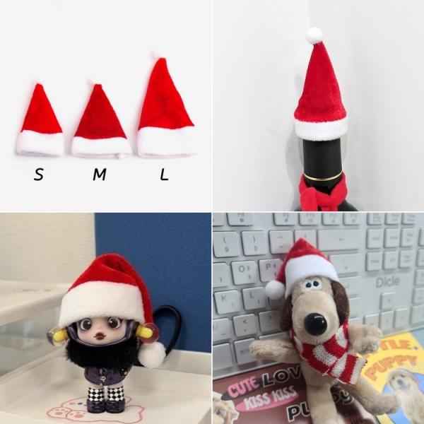 미니 산타 모자 4cm 5cm 6cm 산타모자 크리스마스 인형