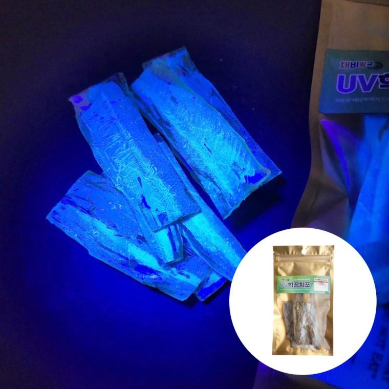 삼봉에기 학꽁치포 UV 케이무라 꽁치포 생미끼 밑밥 한치 심해 갑오징어 쭈꾸미 미끼