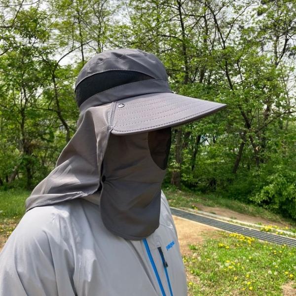 햇빛차단모자 작업 농부 밭일 농사 모자