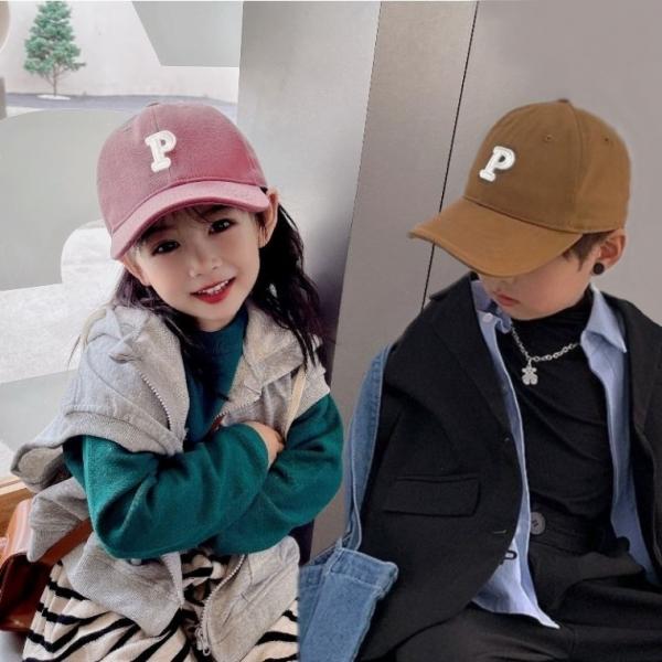 POENI 남아 여아 공용 야구 캡 모자 유아 어린이 남아 여아모자 사계절 모자 방품