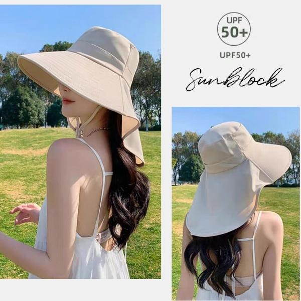 자외선 완벽차단 와이드 플랩캡 여름모자 (TW)