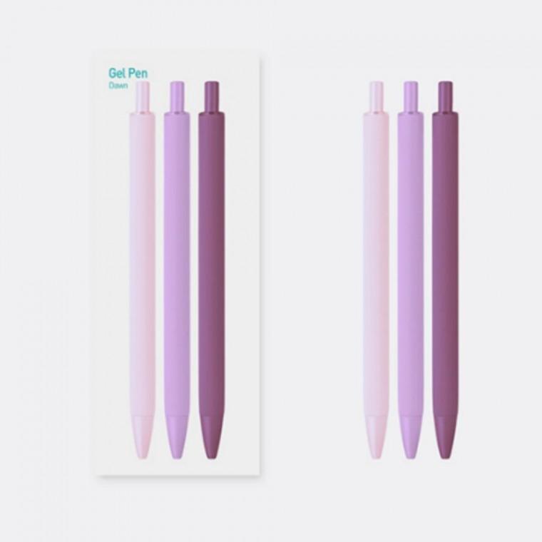 깔끔 볼펜 다이어리 꾸미기 일기 젤펜 0.5mm - 새벽