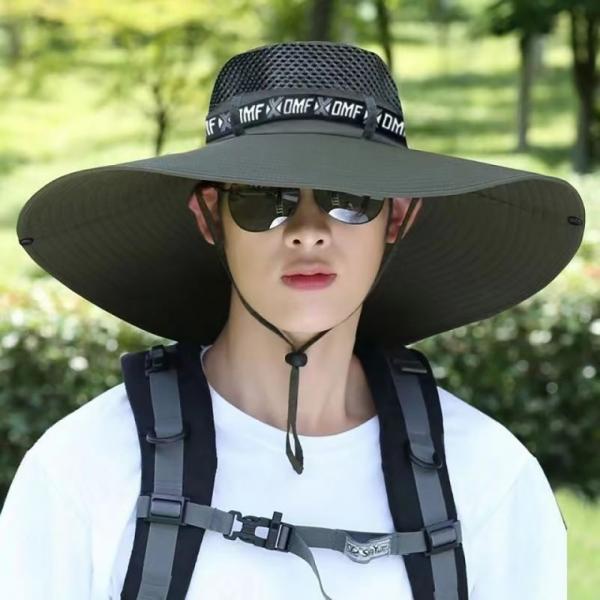 썸머위크 매쉬 버킷햇 챙넓은 벙거지 모자 등산 낚시