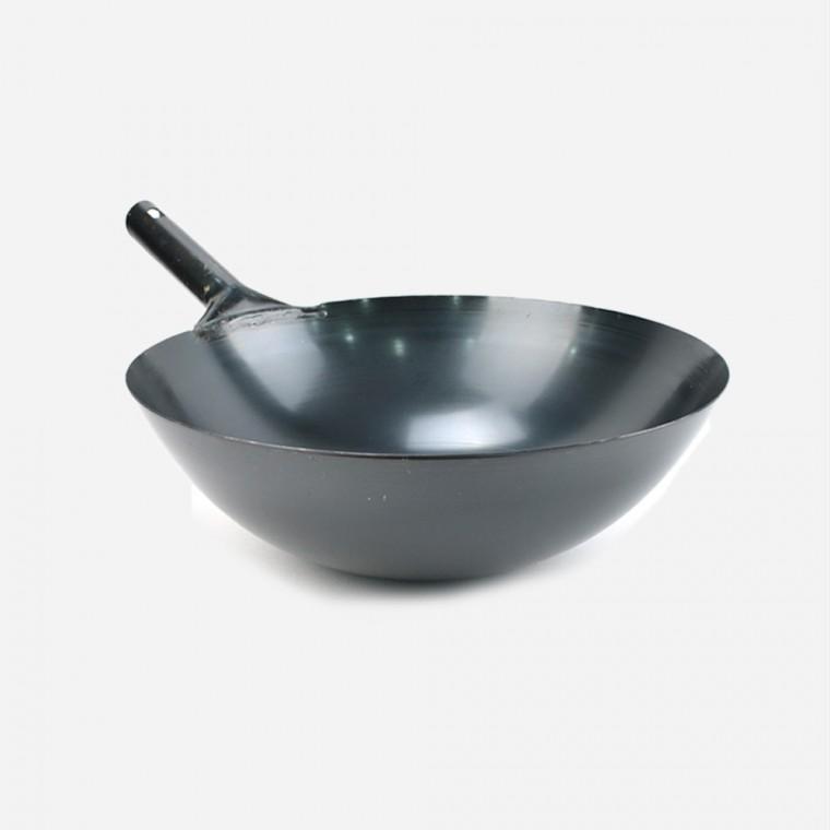 시즈닝 필요 업소용 쇠핸들 무쇠 북경팬