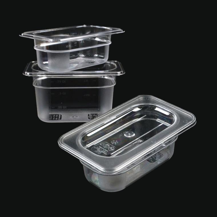 업소용 1/9 Size PC밧드 보관용기
