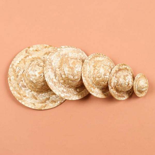 밀짚모자 (5cm) (4개세트)