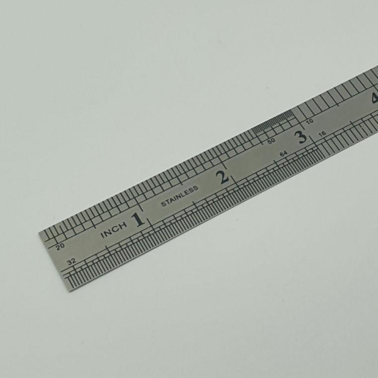 철자 스틸자 15cm
