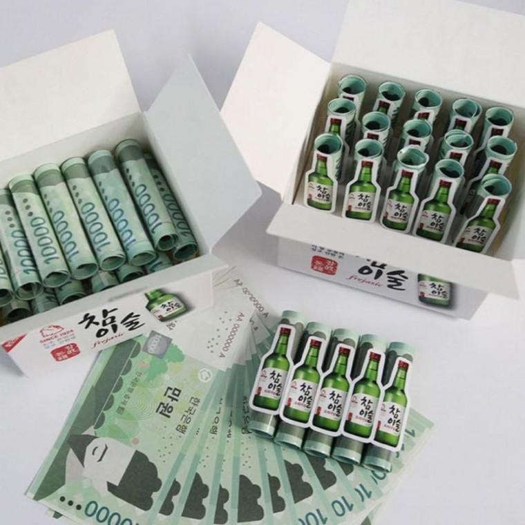 참이술 용돈박스 부모님 이벤트 생신 반전 용돈 선물