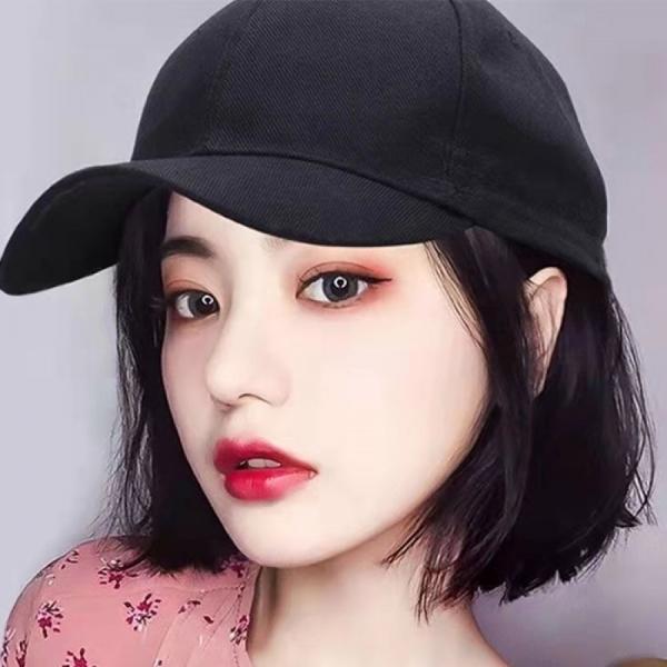 LHA_IT 잇백잇슈 모자일체형 짧은가발 단발머리