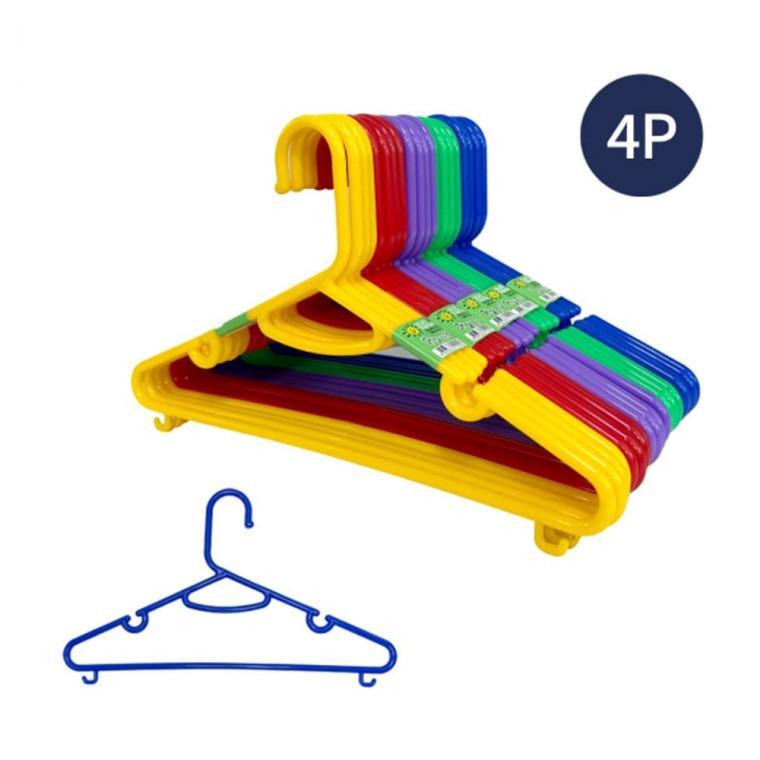[도매포유]일조 환대 옷걸이 4P