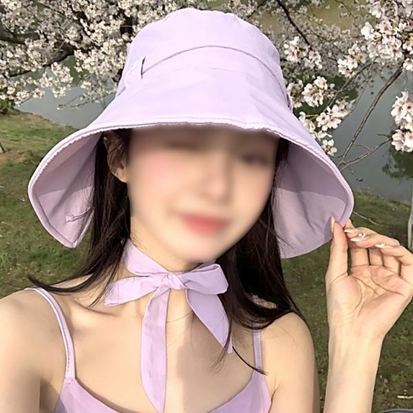 성인모자 K로고주름가림막 벙거지 면모자 썬캡 가림막 여성 여자 모자 버킷햇